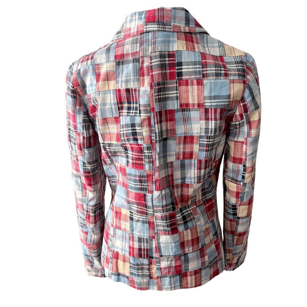 Pendleton Cotton Patchwork Blazer - Size Small Pr… - image 3